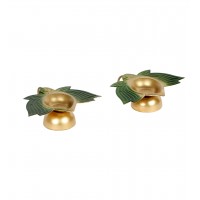 Green Lotus Dia Set of 2